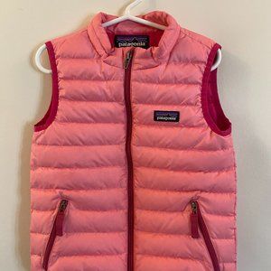 Patagonia Girls Vest, Size 4T, Pink